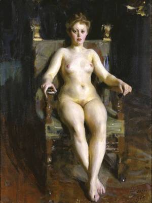 fat nude art models posters - Zorn this painting is in a small museum in Italy JC