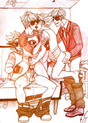 Female Strider Porn - Strider Group Fuck by sergeant-spank