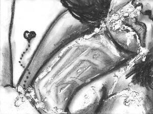 Charcoal Porn Drawings Blowjob - Messy Blowjob by mistershiggy - Hentai Foundry
