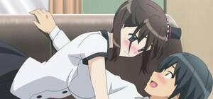 Kissing Anime Porn - Lovely anime chicks are kissing while sharing dick in this 3some -  CartoonPorn.com