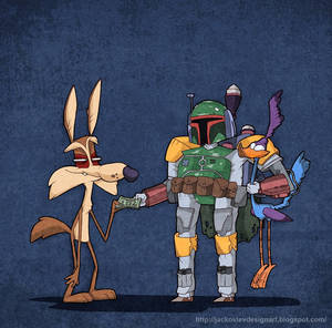 Bobba Fett Porn - Boba Fett VS Road Runner