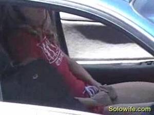 Caught Sex In Car - Hottie caught masturbating in car