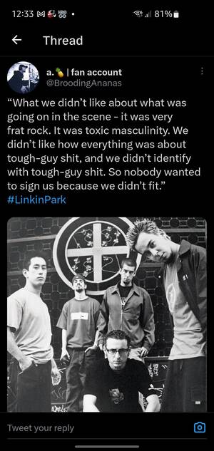 Linkin Park Porn - I thought my love and respect for Linkin Park was already pretty solid, but  this just made me respect and love them even more. There's a reason I was  naturally drawn to them. : r/LinkinPark