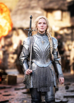 Lord Of The Rings Galadriel Porn - fuckyeahcostumedramas â€” Morfydd Clark as Galadriel in â€œThe Lord of the...