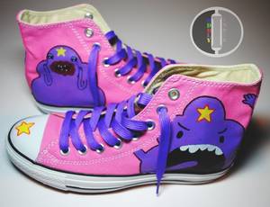 Bee Queen Adventure Time Porn - Adventure Time / LSP Adult / Youth Hand Painted High by OddlyIndie, $110.50