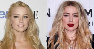 Amber Heard Porn Double - Has Amber Heard Had Plastic Surgery? Her Transformation Photos