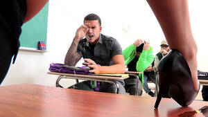 brazzers teacher squirt - Teacher Cece Stone squirts all over a students face during sex ed class -  XXXYMovies.com