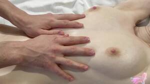 nipple massage - Nice erotic nipple massage with oil Beautiful tits of a student - RedTube