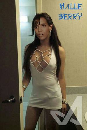 bing tranny thong - Halle Berry