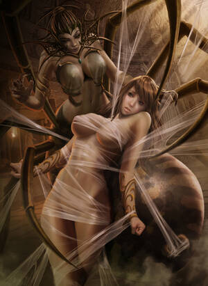 Greek Goddess Athena Hentai Porn - Athena and Arachnee by Ninjartist - Hentai Foundry
