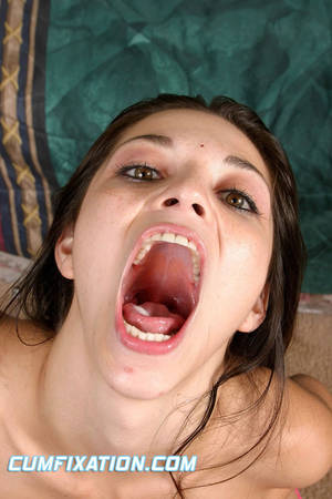 gaping mouth cum - Re: Gaping Mouths (Mouths Wide Open)