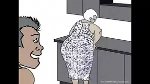 Black Granny Porn Cartoon - Black Granny loving anal! Animation cartoon! | xHamster