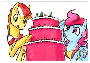 Mlp Mrs. Cake Porn - MR and MRS CAKE Cards by paradox-a-go-go
