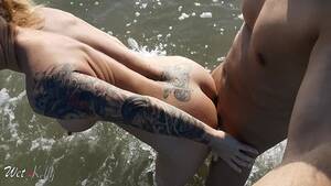 babe beach ass - Fit Blonde Babe With Big Ass Fucks On A Public Beach. WetKelly Porn Video