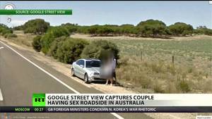 Caught Sex In Car - Google Street View captures couple having sex