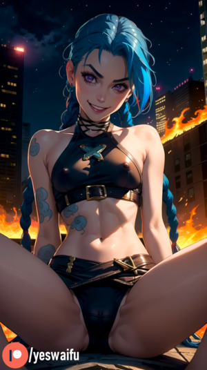 Jinx Fire Porn - Rule34 - If it exists, there is porn of it / jinx (league of legends) /  7794209