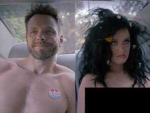 Katy Perry Real Porn - Katy Perry & Joel McHale Get Naked to Remind Everyone About the Importance  of Voting