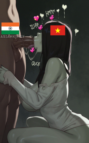 asian cock cartoon - Vietnamese Gook slurps on Brown/South Asian Cock - Anime, Cartoon, Hentai |  MOTHERLESS.COM â„¢