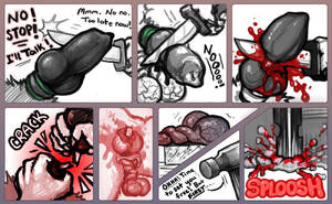 cock and ball spanking cartoons - Cock Torture Cartoon - XXGASM