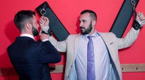 Bondage Suit Porn - EdhandcuffsSerious Male Bondagesuits Â· Sub Games