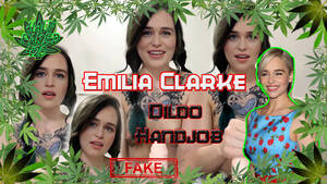 dildo hand jobs - Emilia Clarke - Dildo handjob - JOi | FAKE DeepFake Porn - MrDeepFakes