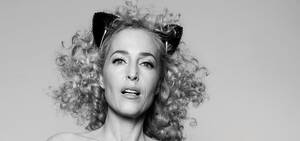Gillian Anderson Fucking - Gillian Anderson Embraces Naked Activism on International Women's Day | PETA