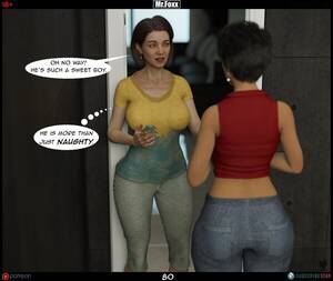New Mom 3d Comic Porn - My Taboo Â» 3D PORN COMIC: MR.FOXX â€“ MOM'S AFFAIR