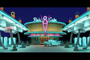 Cars Disney Porn Anime - In Cars (2006), when Flo's Cafe is lit up, the spark plugs light up in the  firing order of a Chevy small block V8. : r/MovieDetails