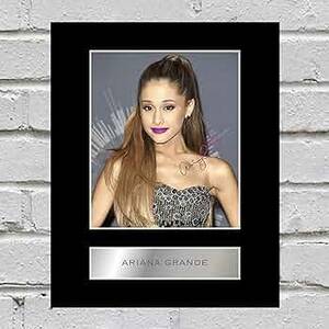 Gallers Ariana Grande Porn Captions - Ariana Grande Signed Mounted Photo Display #2 : Amazon.co.uk: Home & Kitchen