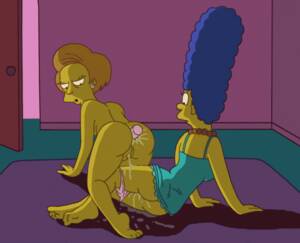 hentai dildo in panties - Marge has pink pantiesâ€¦ and Edna has pink dildo â€“ this is going to be very  exciting night! â€“ Simpsons Porn