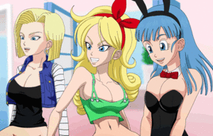 android 18 and bulma hentai - Bulma, Launch and Android 18 riding hard. â€“ Hentai â€“ Rule34 â€“ Cartoon Porn  â€“ Adult Comics