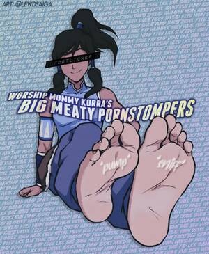 Avatar Korra Hentai Feet Porn - Korra knows you think about her feet *a lot*... : r/toongooning