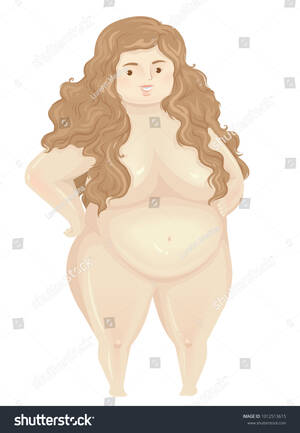 Long Hair Fat Girl Porn - Illustration Fat Girl Long Hair Wearing Stock Vector (Royalty Free)  1012513615 | Shutterstock