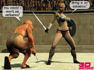 Gladiator Cartoon Porn - 3D gallery of the day â€“ Gladiatrix games - 3D Sex Cartoon