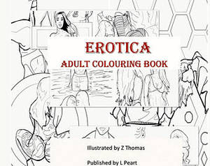 Adult Porn Coloring Book - Adult erotica colouring book softcore