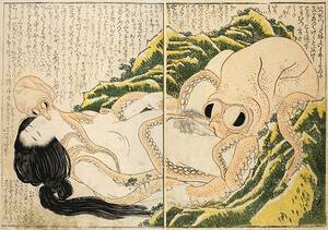 japanese nude sleeping - The Dream of the Fisherman's Wife - Wikipedia