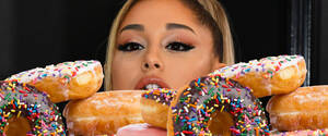 Ariana Grande Porn Star Celebs - Ariana Grande Licking That Donut Was Patriotism