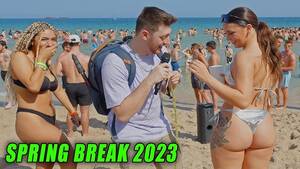 nude beach ass videos - How Big Is Your Booty? PART 2 | SPRING BREAK 2023 - YouTube
