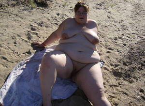 fat granny beach nudist - Chubby mature ladies sunbathing on a nudist beach