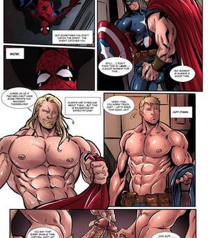 Gay Marvel - Avengers 1 comic porn | HD Porn Comics