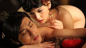 Extortion Porn - Adult film actress Saori Hara (top) and actor Hiro Haayana (bottom) of  Japan perform for the camera during filming on the set of \