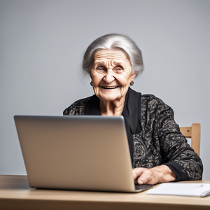 Granny Computer Porn - granny as a porn star\