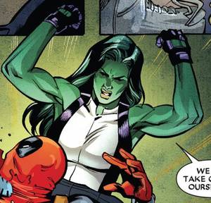Deadpool And Venom Porn - She-Hulk in Deadpool: Killustrated