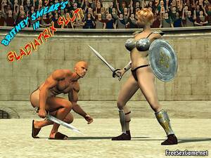 Gladiatrix Porn Games - Gladiators fight and sex at FreeSexGame.net