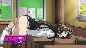 Anime Clit Porn - HentaiPros - Anime Schoolgirl Rubs Clit on Classmate Thinking of her  Stepbro - Pornhub.com