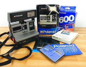 80s Polaroid Car Sex - Sun 600 Polaroid LMS Camera Automatic Camera With 1 Pack - Etsy