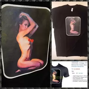 adult nudist contest - vTg Orig 70s Marilyn Chambers Nude Porn Star Adult sex queen UNUSED t-shirt  LG | eBay