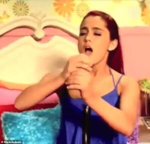 Ariana Grande Sex Tape - Disturbing' video shows Ariana Grande being 'sexualized' as a teen in  Nickelodeon's Victorious | Daily Mail Online