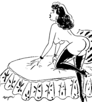 1950s erotica cartoons - Erotic comics - Wikipedia