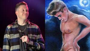 Justin Bieber Naked Sex Porn - Macklemore owns a portrait of Justin Bieber with pancakes on his penis |  Mashable